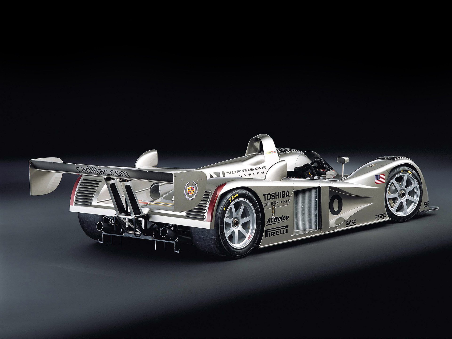 Download Cadillac F1 Silver Car Car Vehicle Cadillac LMP HD Wallpaper