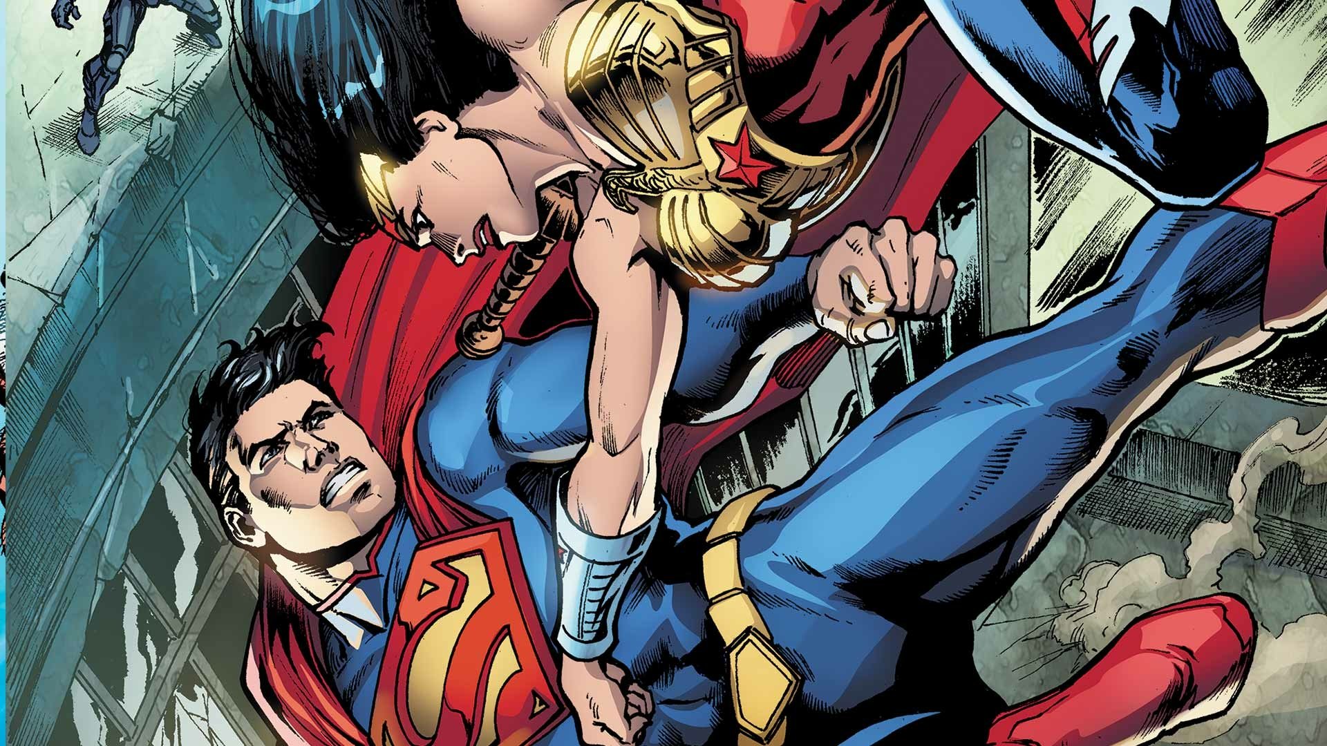 Download Diana Prince DC Comics Wonder Woman Superman Comic Injustice: Gods Among Us  HD Wallpaper