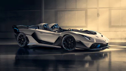 supercar white car car Lamborghini vehicle Lamborghini SC20 HD Desktop Wallpaper | Background Image