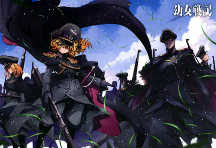 Tanya Degurechaff Anime The Saga of Tanya the Evil HD Desktop Wallpaper | Background Image