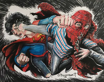 crossover punch Superboy Brightburn Jon Kent Comic superhero HD Desktop Wallpaper | Background Image