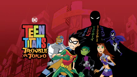 Koriand'r Garfield Logan Dick Grayson Cyborg (DC Comics) Raven (DC Comics) Beast Boy Starfire (DC Comics) Robin (DC Comics) movie Teen Titans: Trouble in Tokyo HD Desktop Wallpaper | Background Image