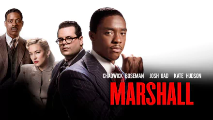 Chadwick Boseman movie Marshall HD Desktop Wallpaper | Background Image