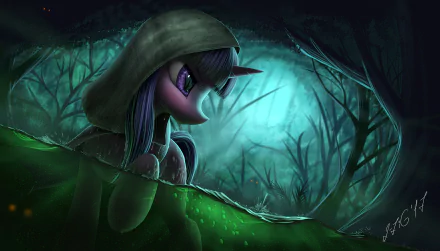 hood purple eyes swamp Twilight Sparkle TV Show My Little Pony: Friendship Is Magic HD Desktop Wallpaper | Background Image