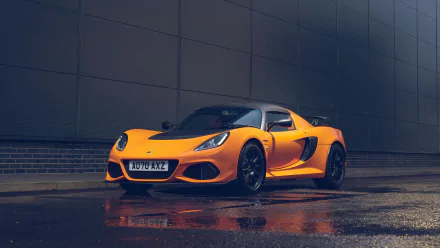 supercar orange car car Lotus Exige Sport 390 vehicle Lotus Exige HD Desktop Wallpaper | Background Image