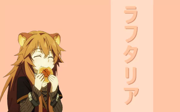 Raphtalia Happy Kanji Wallpaper