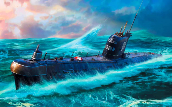 warship military submarine HD Desktop Wallpaper | Background Image