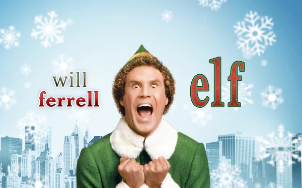 Will Ferrell movie elf HD Desktop Wallpaper | Background Image