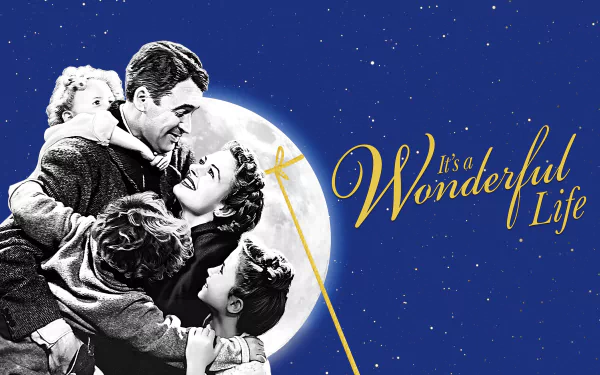 James Stewart movie It's a Wonderful Life HD Desktop Wallpaper | Background Image