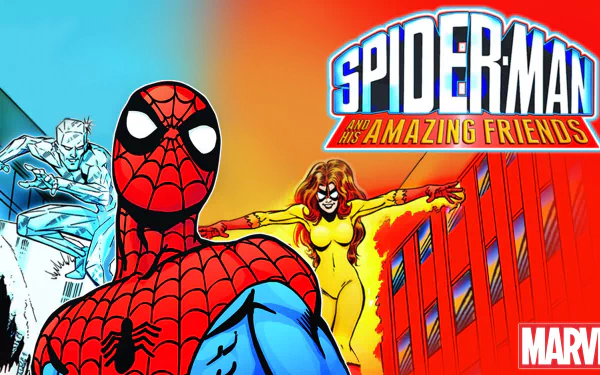 TV Show Spider-Man and His Amazing Friends HD Desktop Wallpaper | Background Image