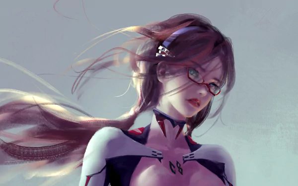 Mari Makinami Illustrious Anime Evangelion: 3.0 You Can (Not) Redo HD Desktop Wallpaper | Background Image