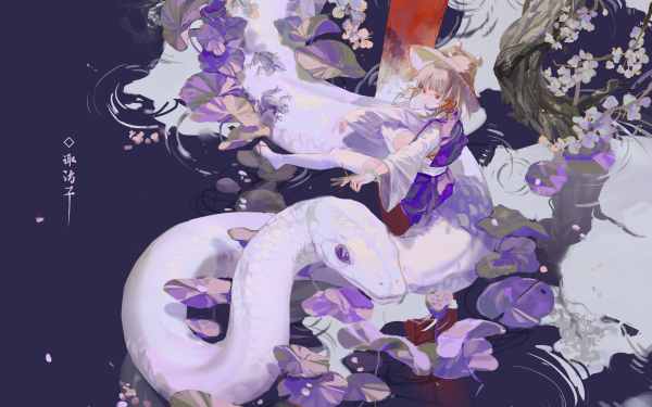 Anime Touhou Suwako Moriya HD Wallpaper | Background Image