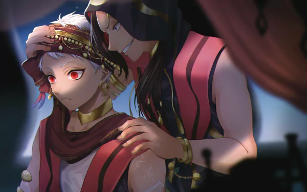 Kalim Al-Asim Jamil Viper video game Twisted Wonderland HD Desktop Wallpaper | Background Image