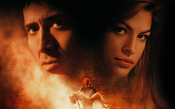 Eva Mendes Nicolas Cage movie Ghost Rider HD Desktop Wallpaper | Background Image