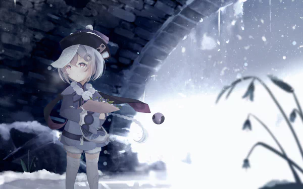 Qiqi (Genshin Impact) video game Genshin Impact HD Desktop Wallpaper | Background Image