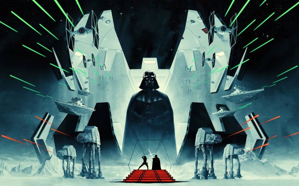 Movie Star Wars Episode V: The Empire Strikes Back Star Wars Darth Vader AT-AT Walker HD Wallpaper | Background Image