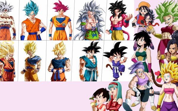 Anime Dragon Ball Super Dragon Ball Bulla Goku Kefla Kale Gine Caulifla Pan Bra HD Wallpaper | Background Image