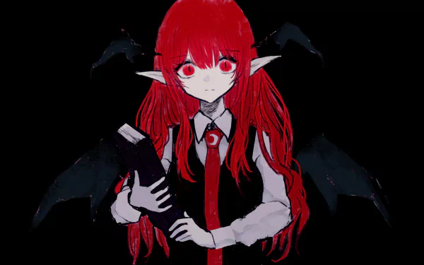 Koakuma (Touhou) Anime Touhou HD Desktop Wallpaper | Background Image