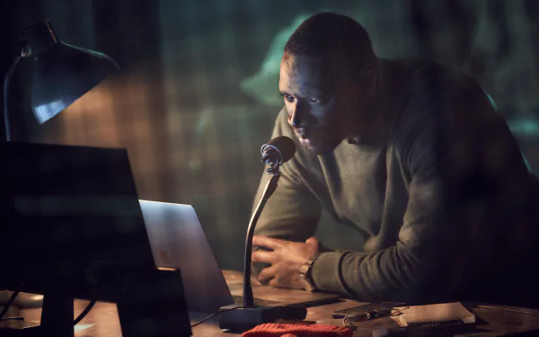 Omar Sy TV Show Lupin (2021) HD Desktop Wallpaper | Background Image