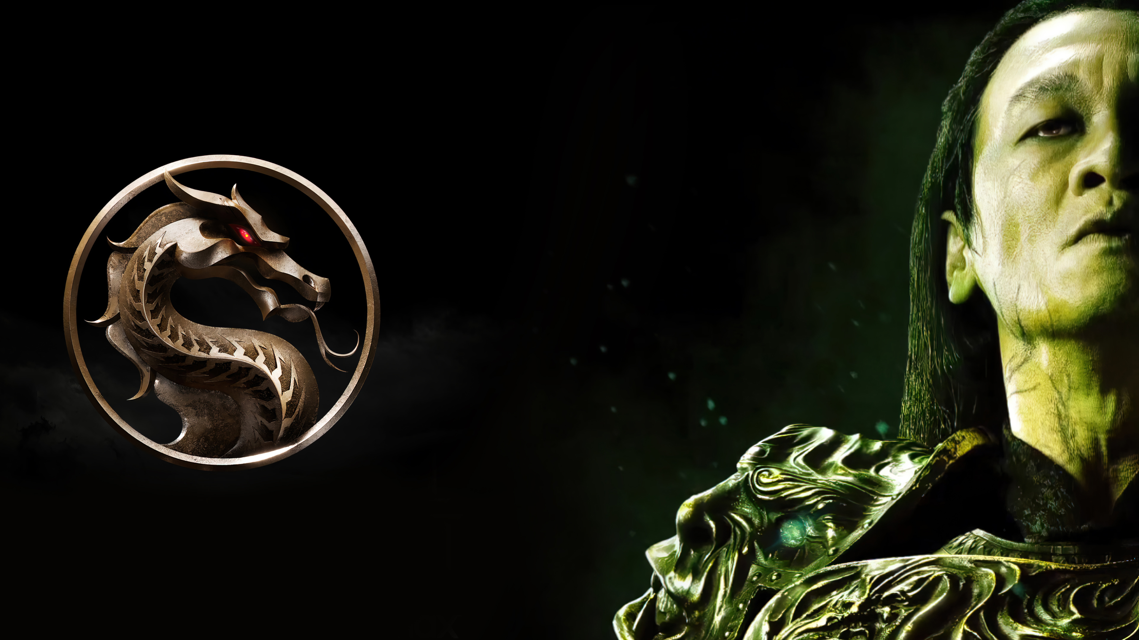 Download The Mighty Shapeshifter Shang Tsung of Mortal Kombat Wallpaper