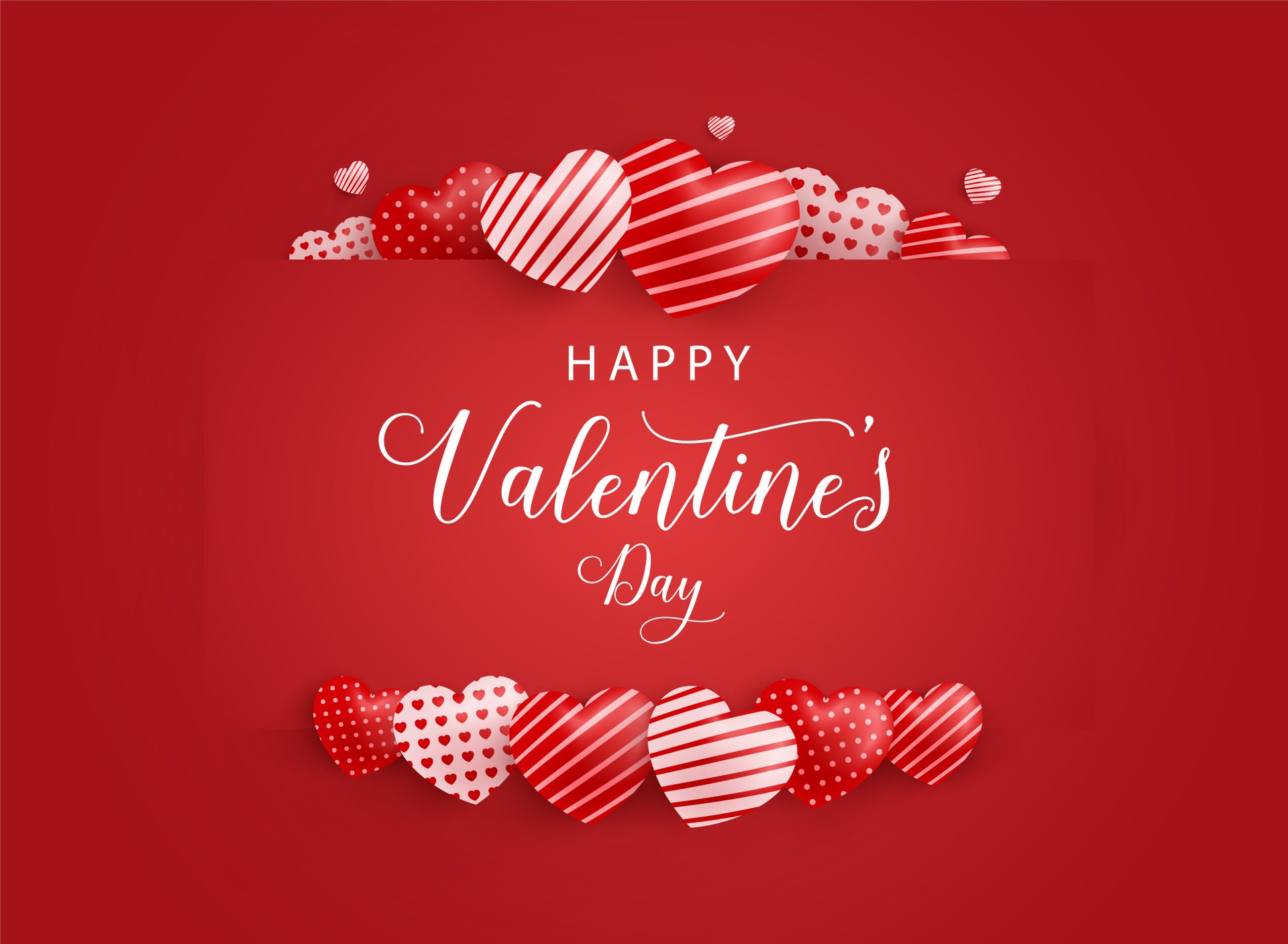 Download Happy Valentine's Day Heart Holiday Valentine's Day 4k Ultra HD Wallpaper
