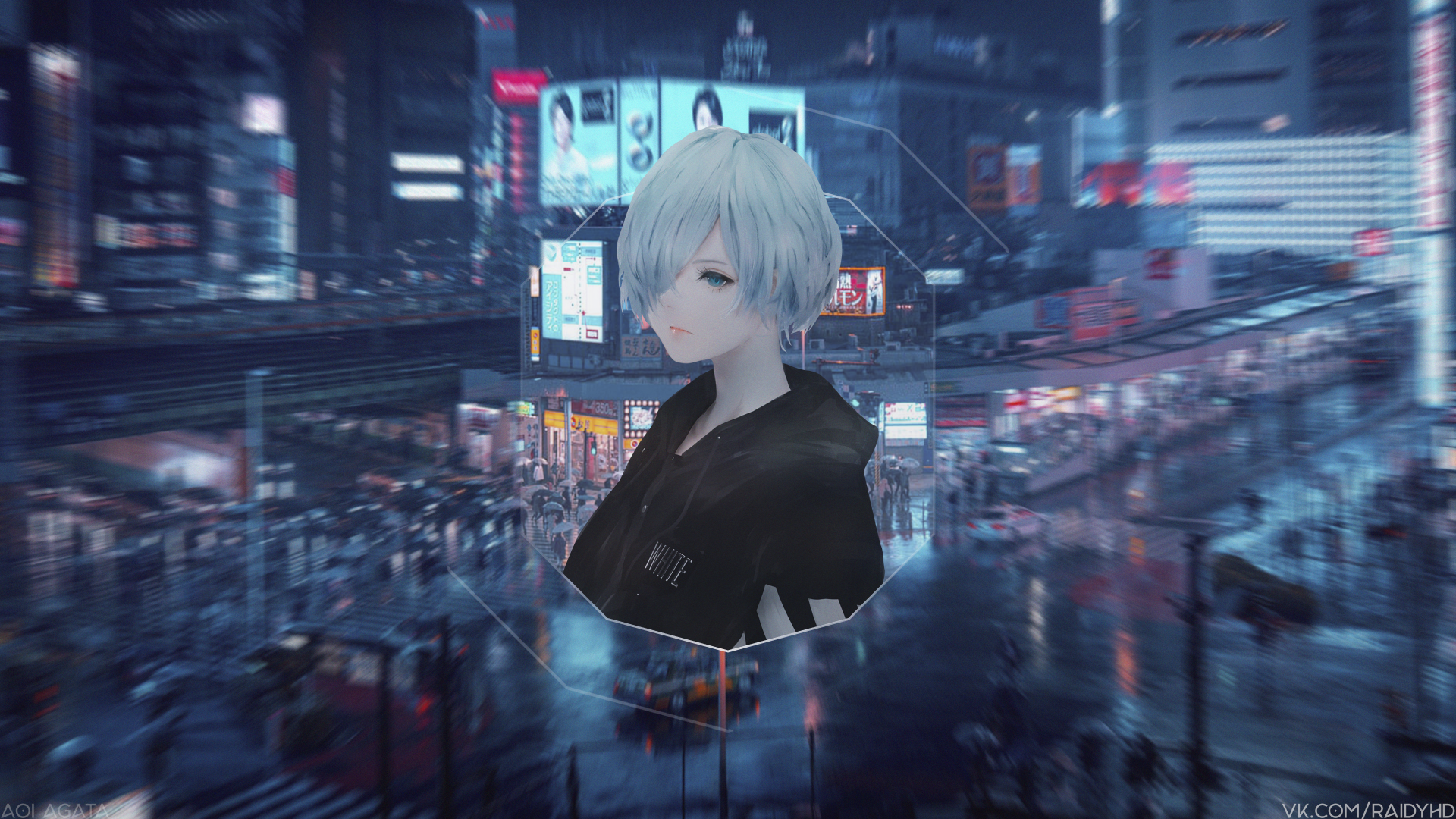 Download Touka Kirishima Anime Tokyo Ghoul Picture-in-picture 4k Ultra HD Wallpaper