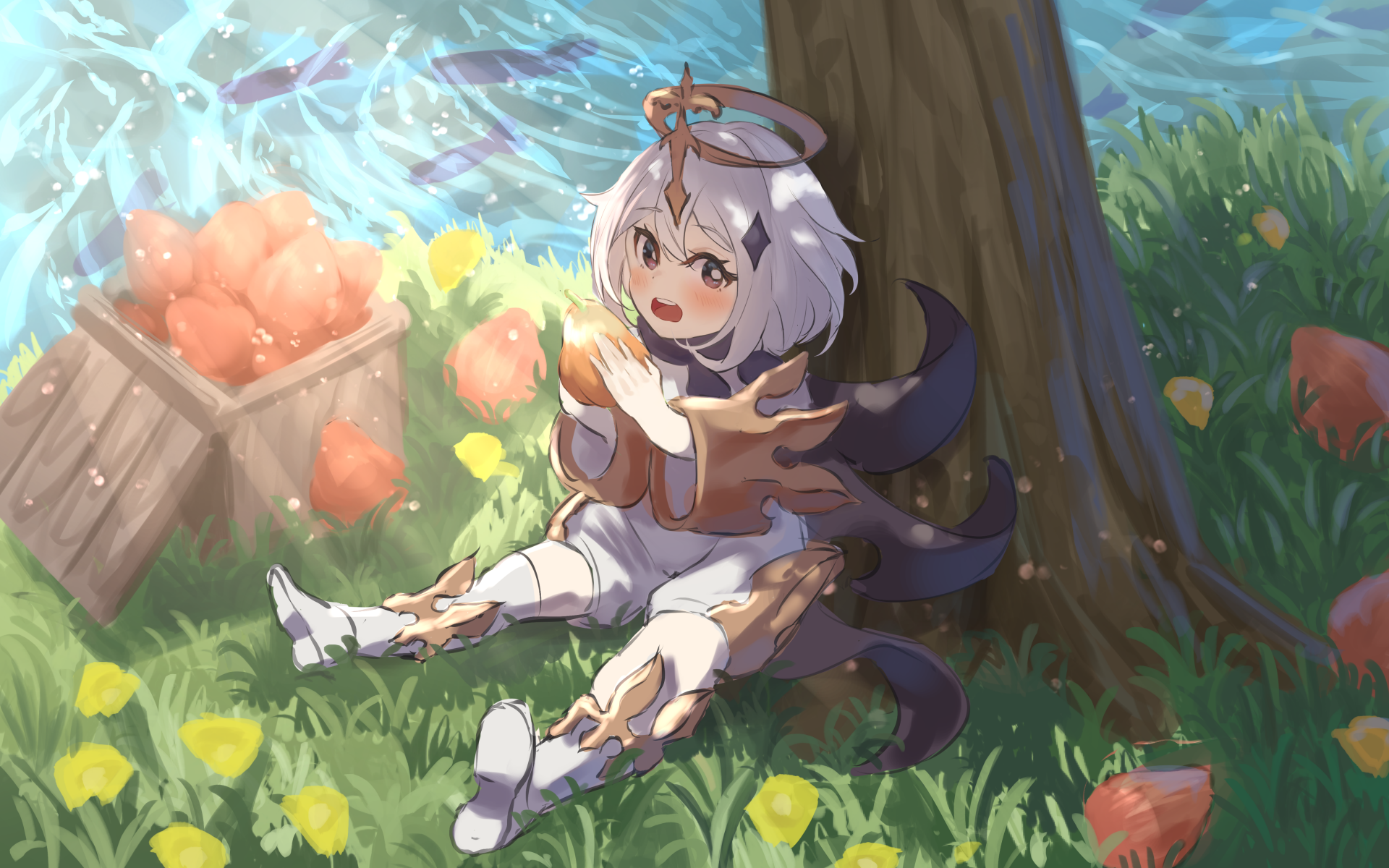 Download Paimon (Genshin Impact) Video Game Genshin Impact 4k Ultra HD Wallpaper