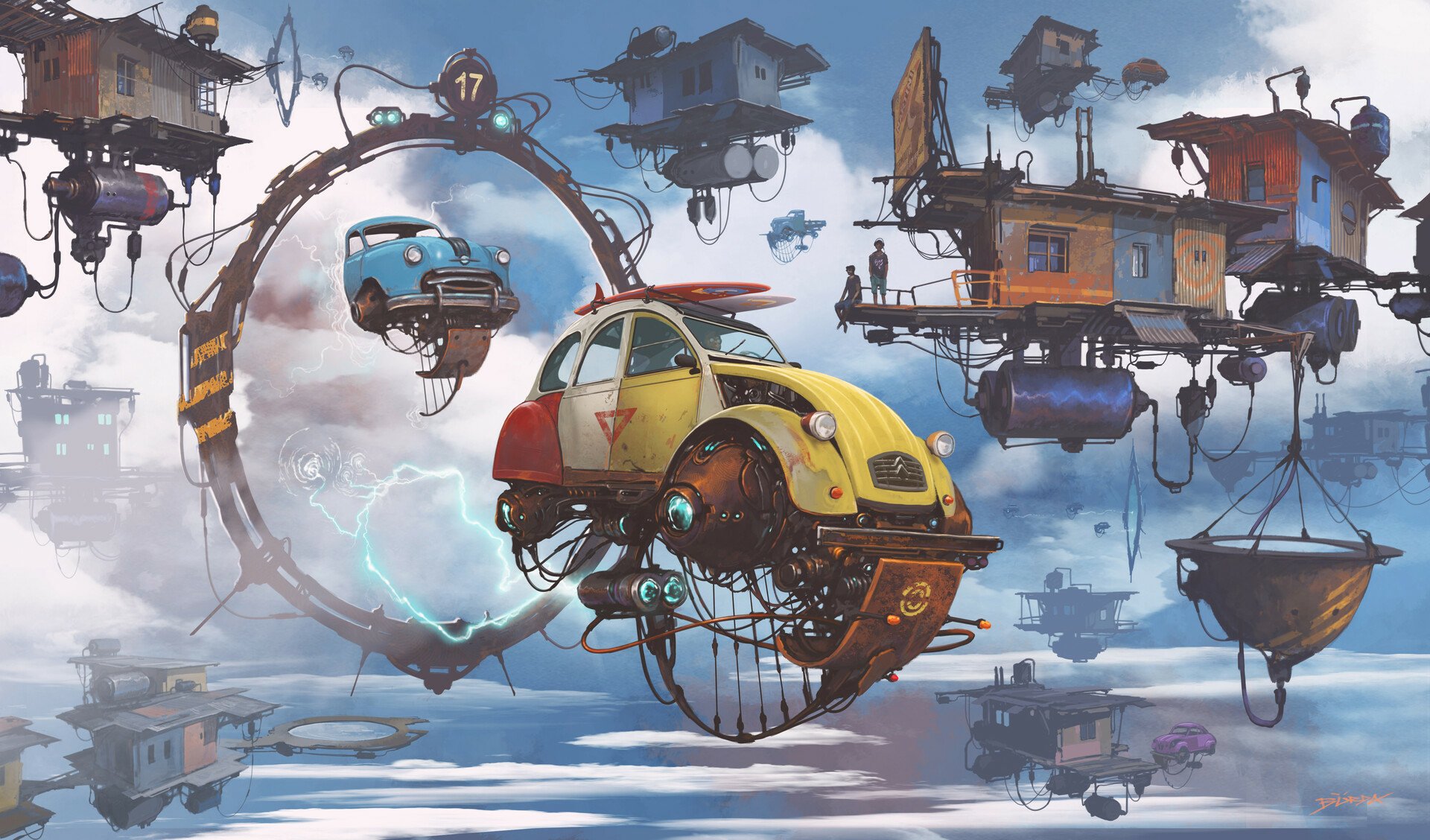 Download Sci Fi Vehicle HD Wallpaper by Alejandro Burdisio