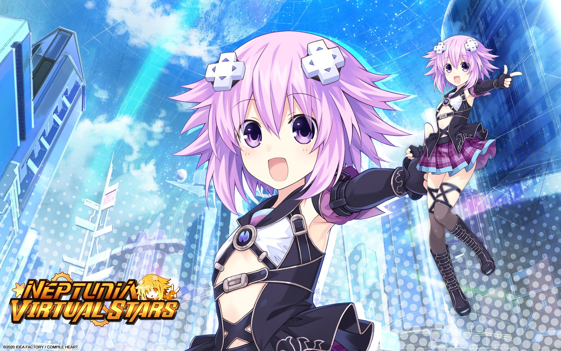 Download Video Game Neptunia Virtual Stars HD Wallpaper