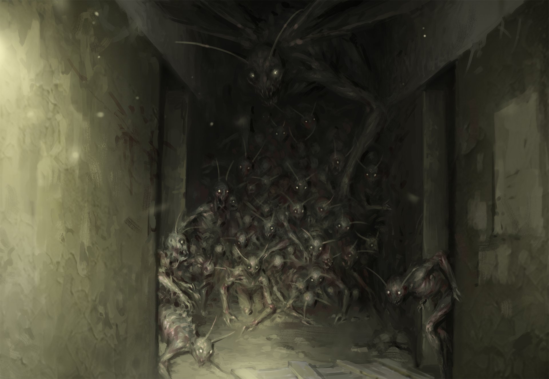 Download Dark Creature HD Wallpaper by Denis Zhbankov