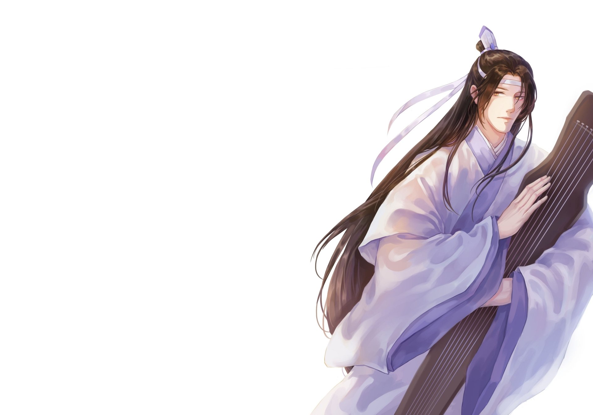 Download Lan Wangji Anime Mo Dao Zu Shi 4k Ultra HD Wallpaper
