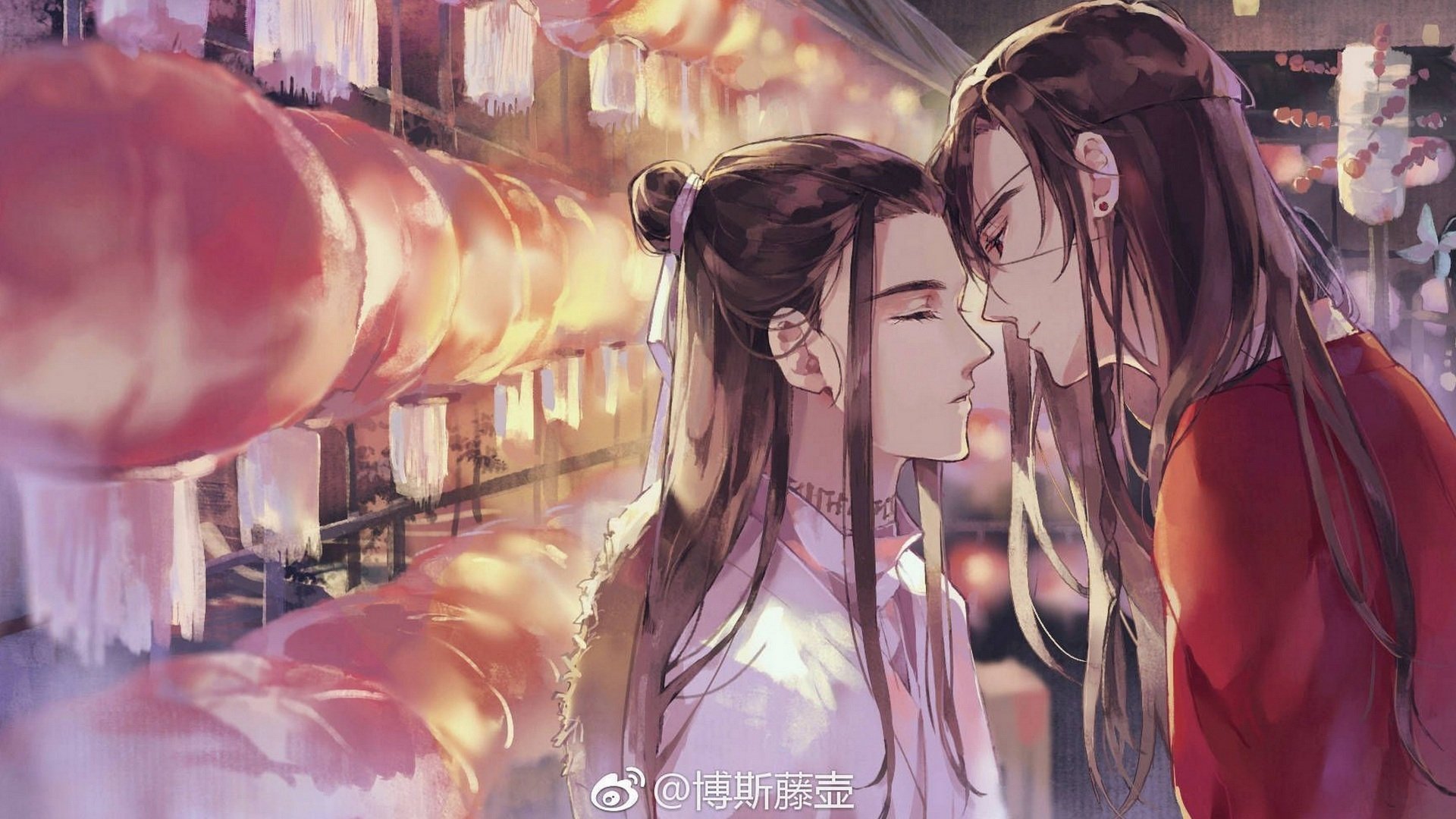 Download Hua Cheng Xie Lian Anime Tian Guan Ci Fu HD Wallpaper