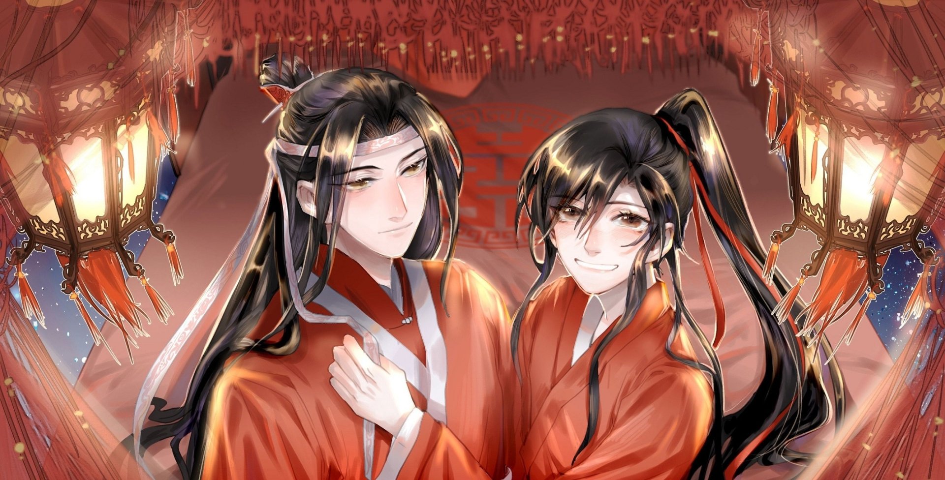 Download Lan Wangji Wei Wuxian Anime Mo Dao Zu Shi HD Wallpaper