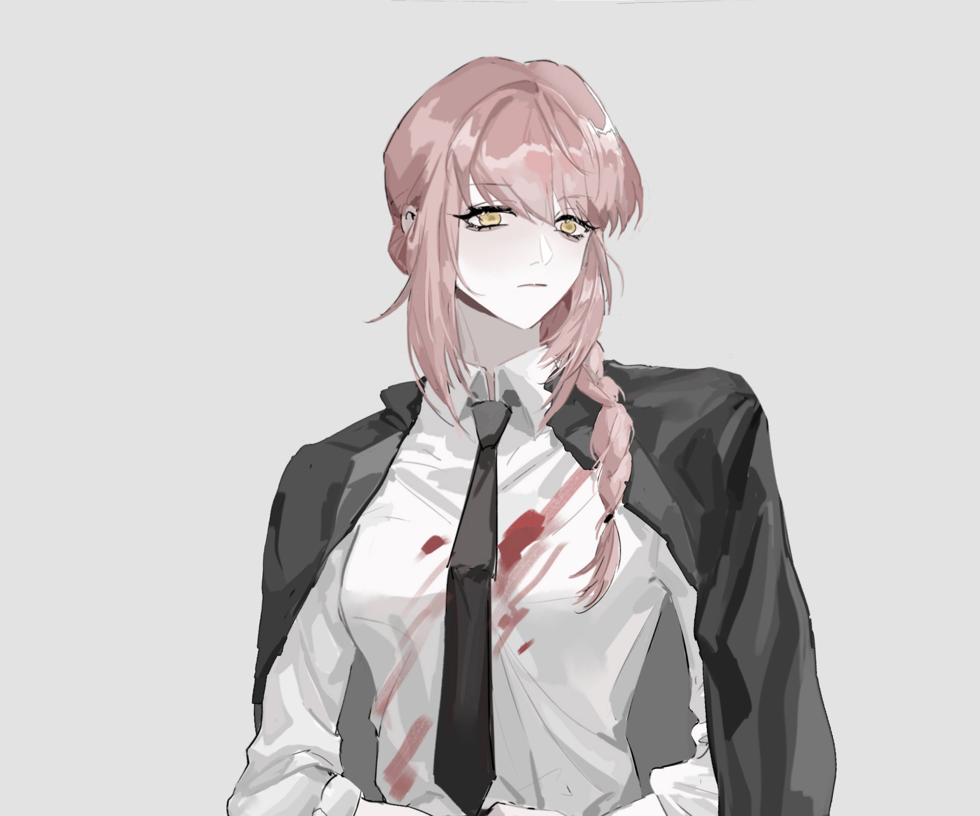 Download Makima (Chainsaw Man) Anime Chainsaw Man HD Wallpaper by 亞树菇