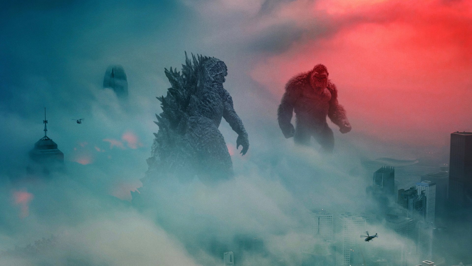 Godzilla vs Kong HD Wallpaper | Background Image | 2764x1555 | ID