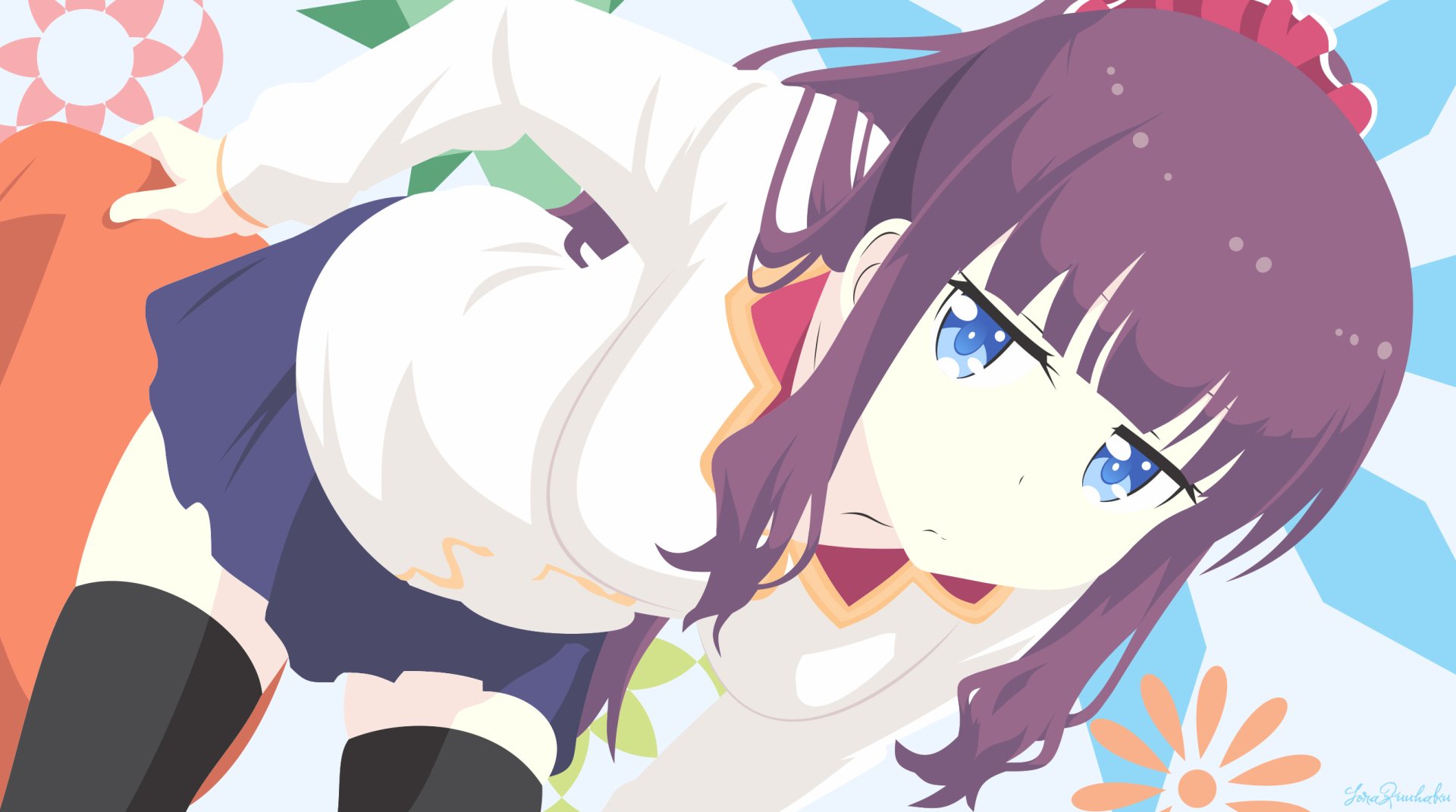 Download Hifumi Takimoto Anime New Game! HD Wallpaper by SoraKuuhaku