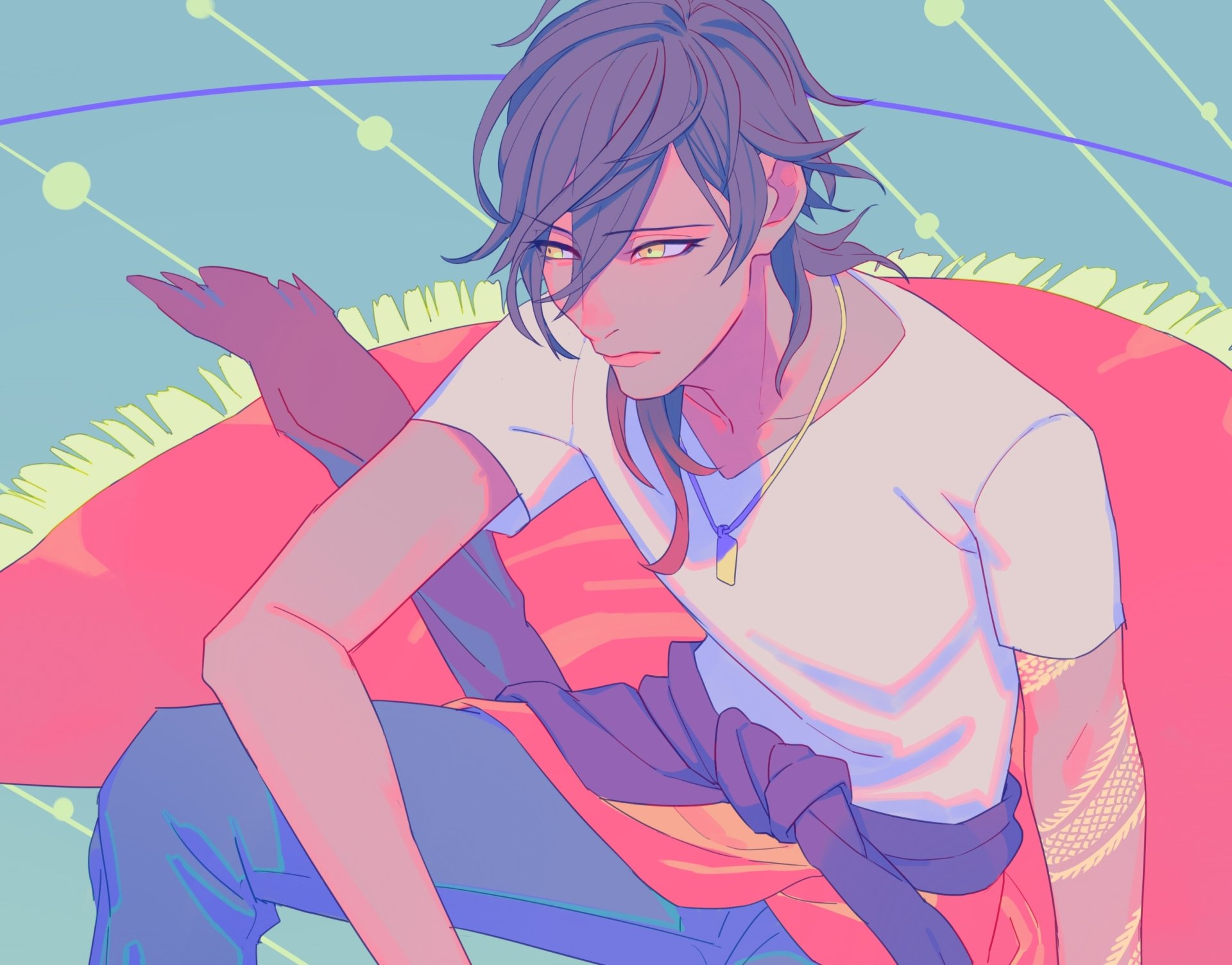Download Ookurikara (Touken Ranbu) Anime Touken Ranbu HD Wallpaper by あぶらげ