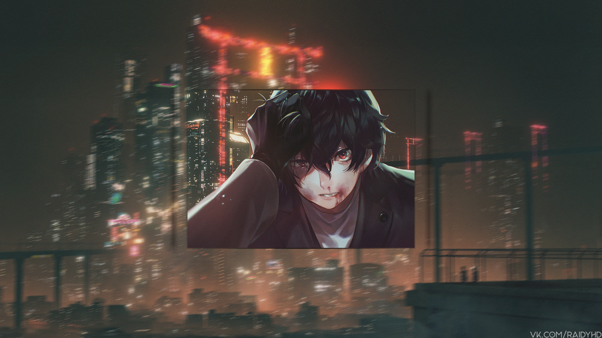 Download Akira Kurusu Anime Persona 5: The Animation 4k Ultra HD Wallpaper