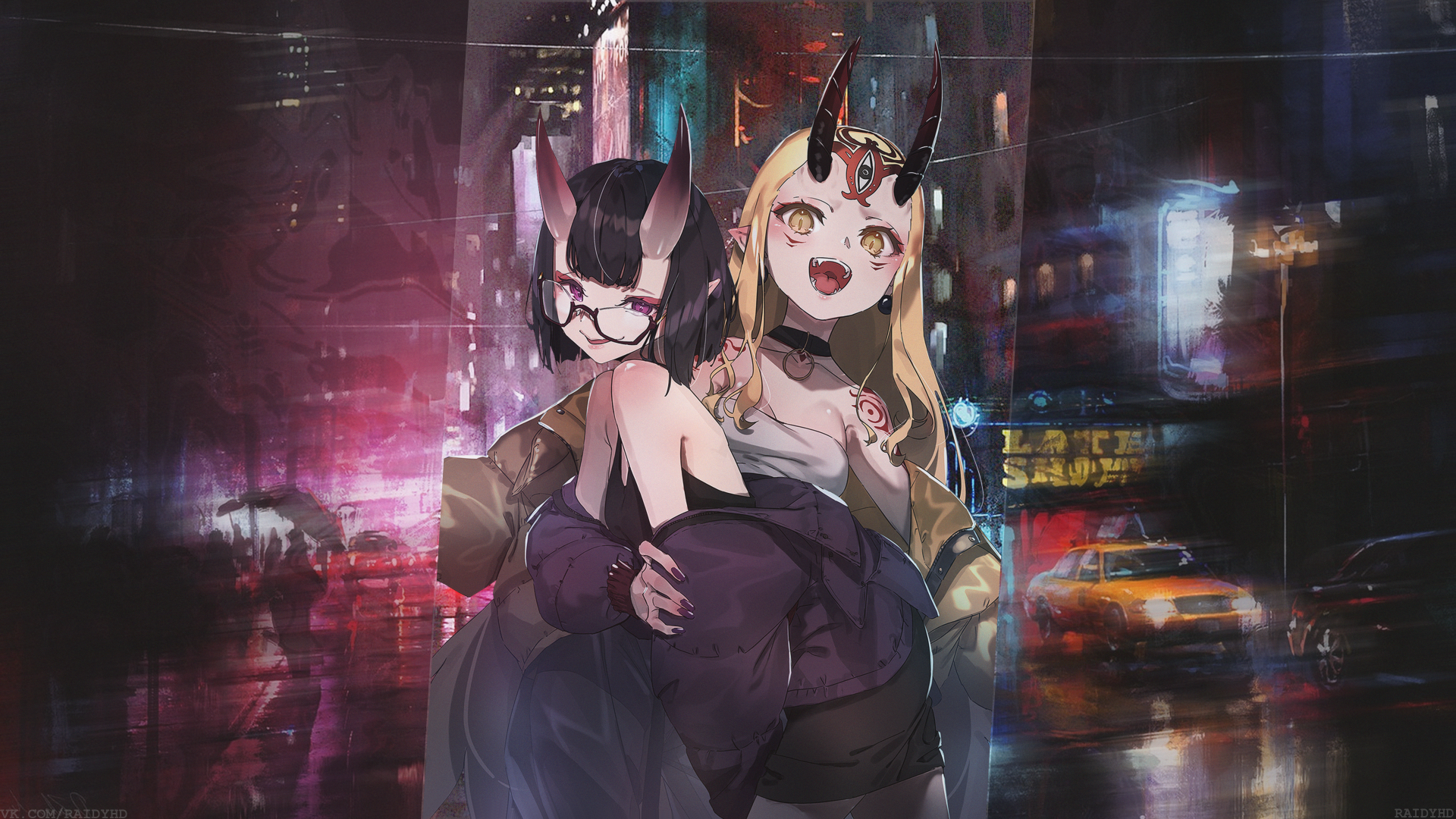 Download Ibaraki Dōji Shuten Dōji Anime Fate/Grand Order 4k Ultra HD Wallpaper