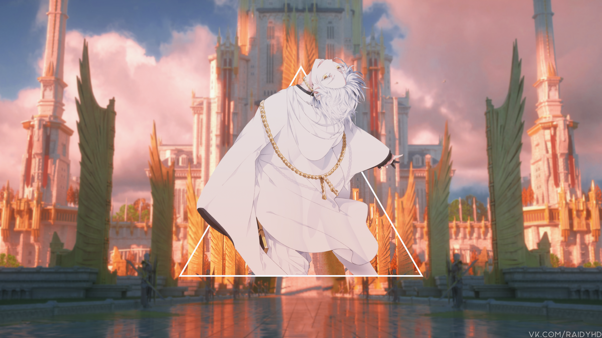 Download Tsurumaru Kuninaga Anime Touken Ranbu 4k Ultra HD Wallpaper