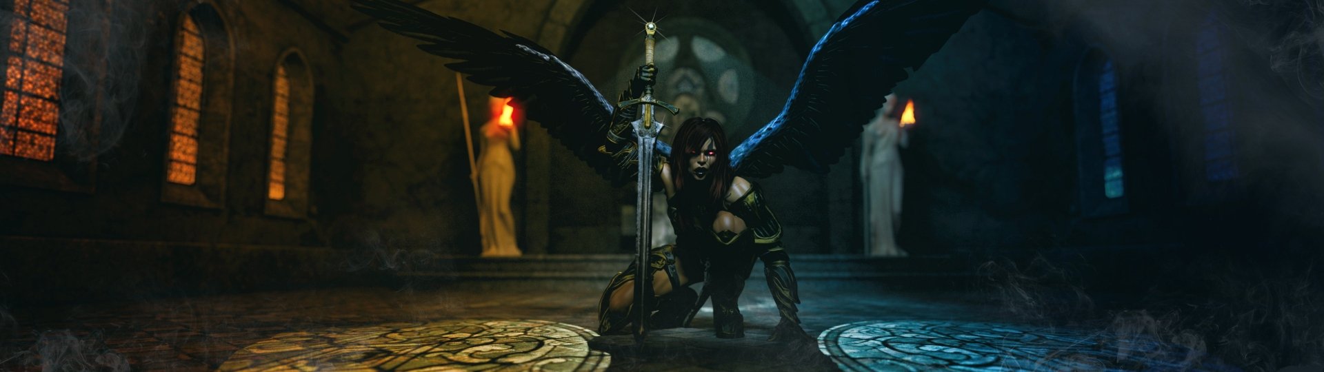 Fantasy Angel Warrior HD Wallpaper by Hubby72