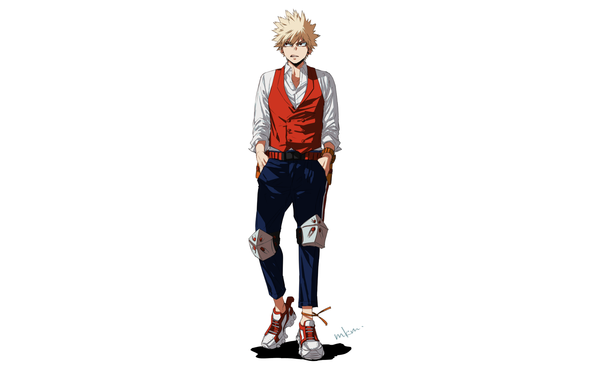 Download Katsuki Bakugou Anime My Hero Academia HD Wallpaper by mkm