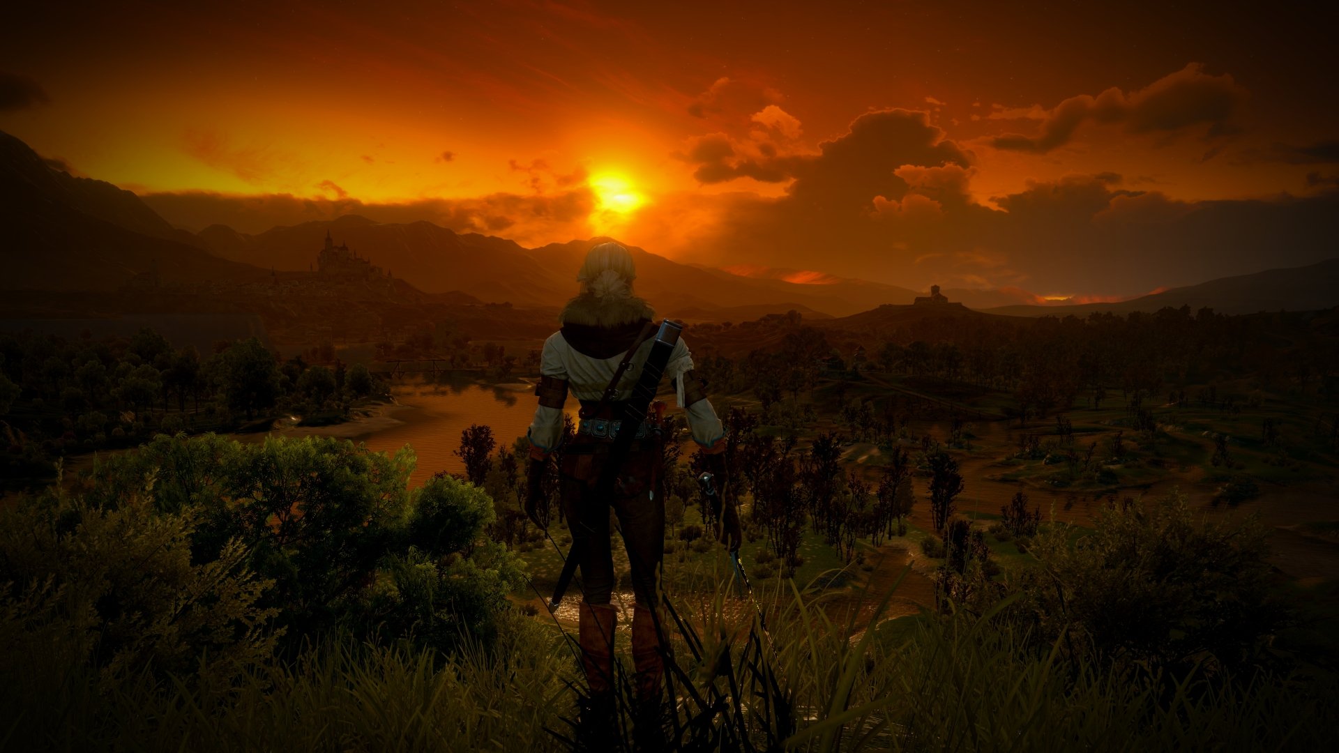 Download Ciri (The Witcher) Video Game The Witcher 3: Wild Hunt 4k Ultra HD Wallpaper by KingPIN10