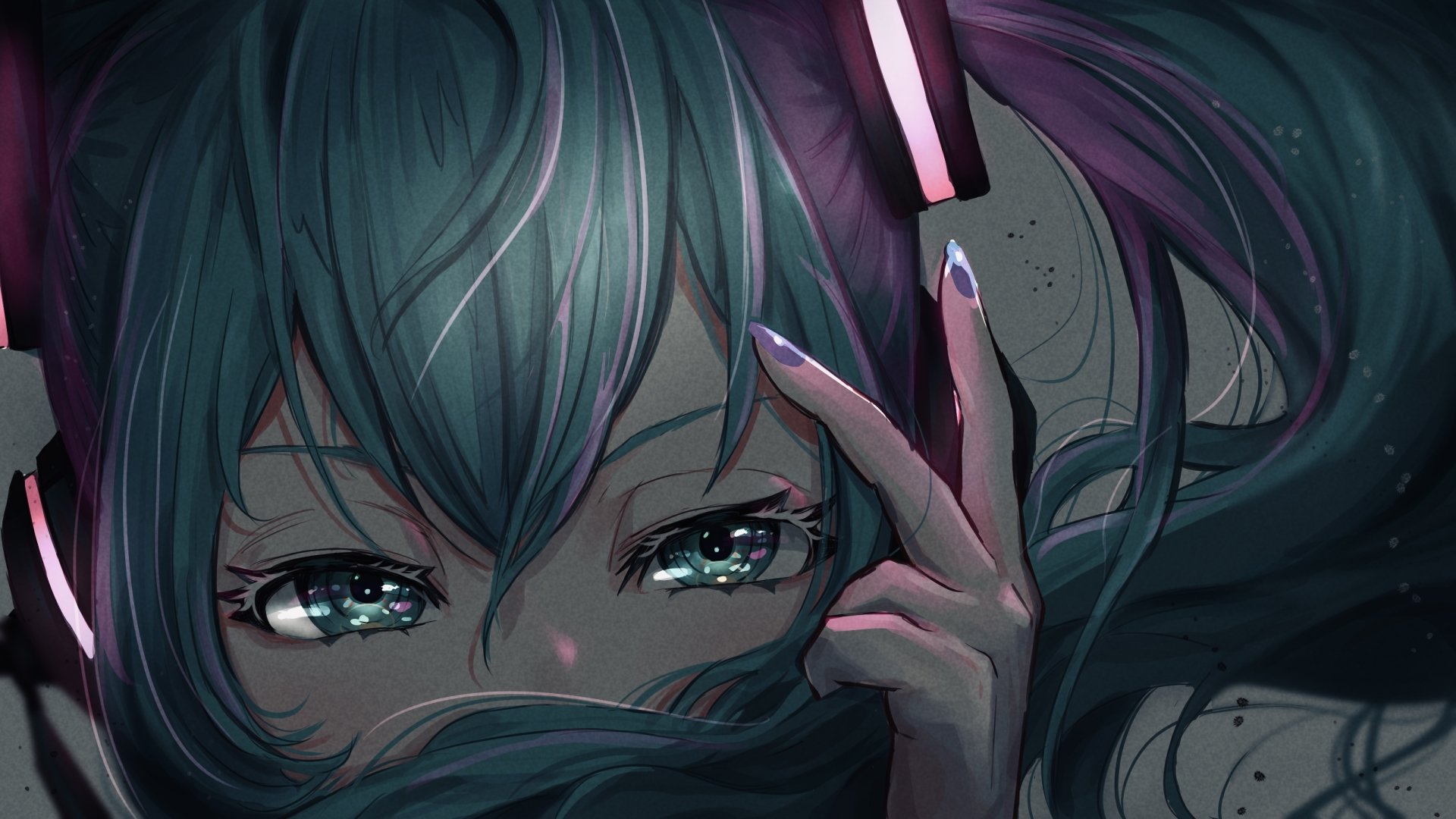 Download Hatsune Miku Anime Vocaloid HD Wallpaper by 月と犬