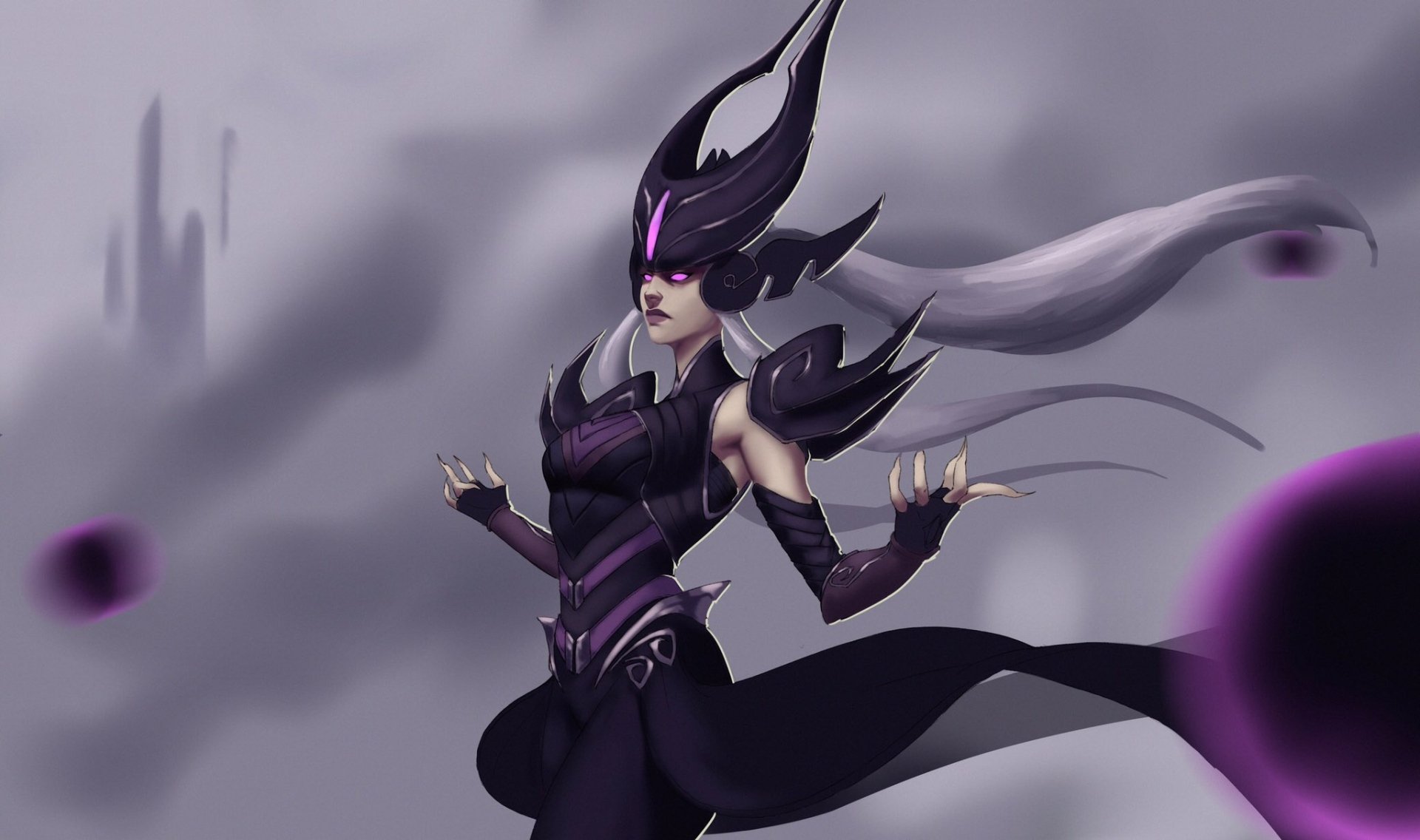 Download Syndra (League Of Legends) Video Game League Of Legends HD Wallpaper by Imanol Pagola