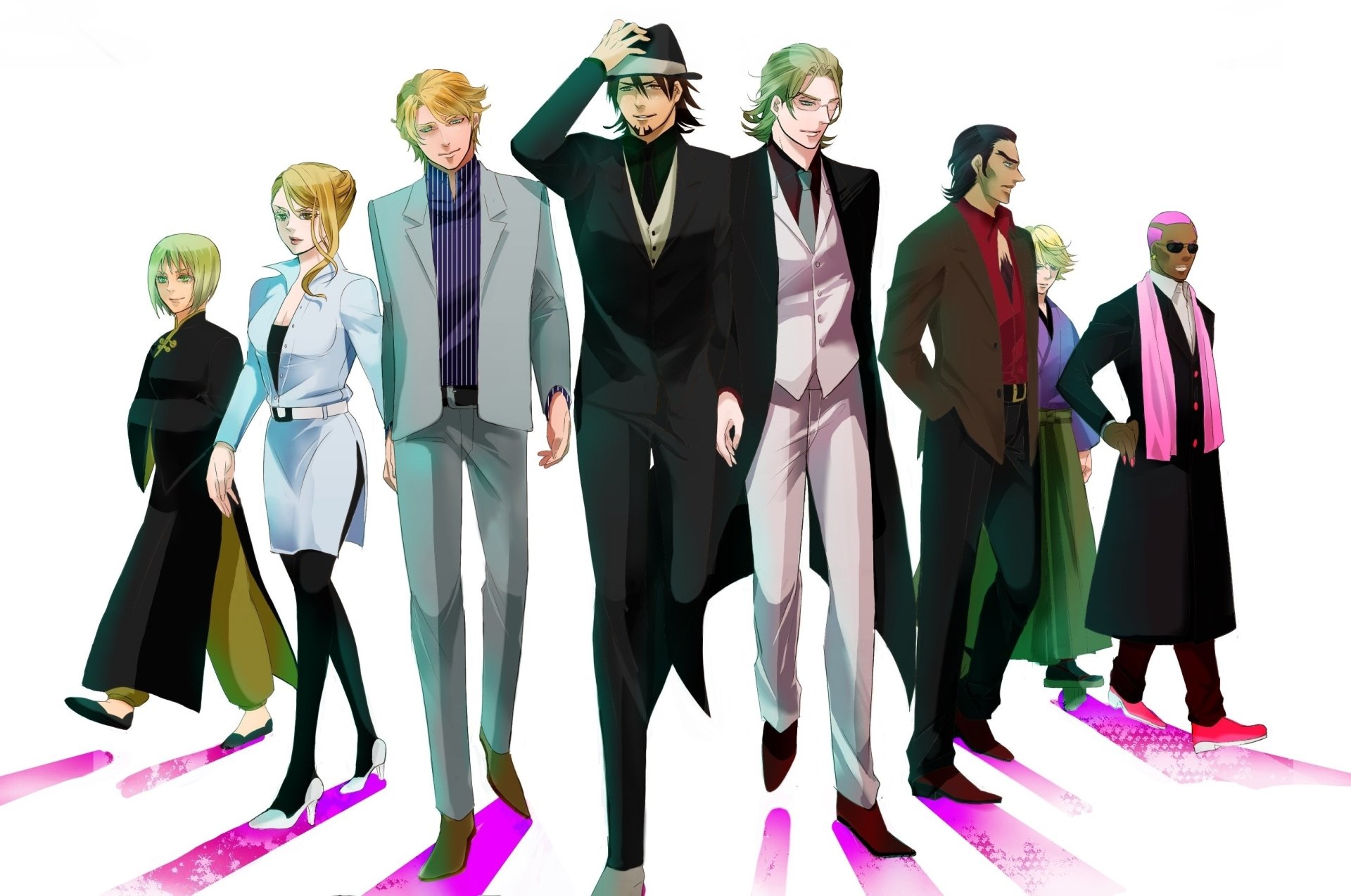 Download Nathan Seymour Huang Pao-Lin Ivan Karelin Karina Lyle Antonio Lopez Keith Goodman Barnaby Brooks Jr. Kotetsu T. Kaburagi Anime Tiger & Bunny HD Wallpaper