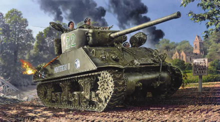 tank military M4 Sherman HD Desktop Wallpaper | Background Image