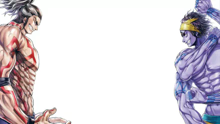 Raiden (Record of Ragnarok) Shiva (Record of Ragnarok) Record of Ragnarok Anime HD Desktop Wallpaper | Background Image