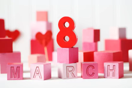 holiday Women's Day HD Desktop Wallpaper | Background Image