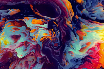 Abstract Fluid HD Desktop Wallpaper | Background Image